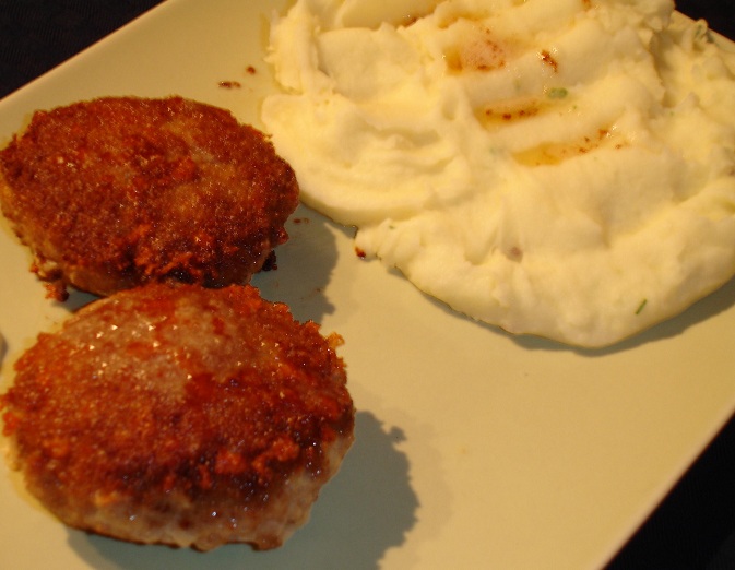 Mletý řízek se sýrem