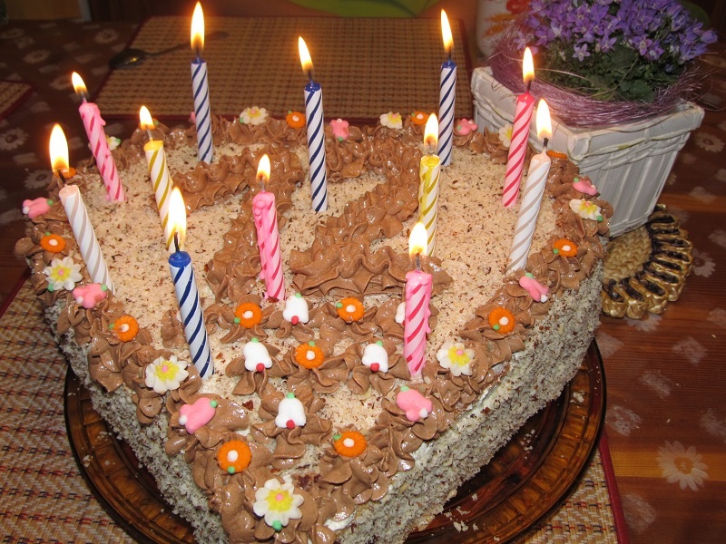 Maminčin dort pro Kačenku 