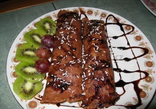 Čokoládové palačinky