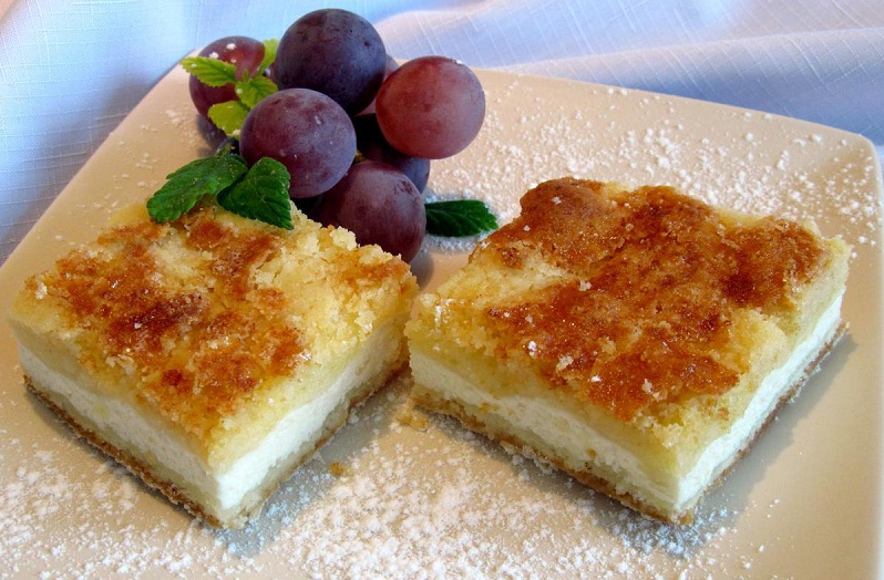 Švédský tvarohový koláč 