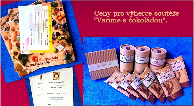 Vyhlášení vítězů soutěže Vaříme s čokoládou