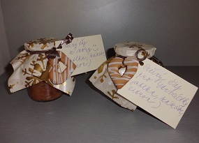 Pečený jablečný čaj se zázvorem a rumem