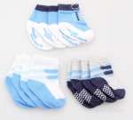 Dětské ponožky  6 párů 0-6m 6-12m Nové