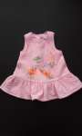 Růžové šatičky vel.62